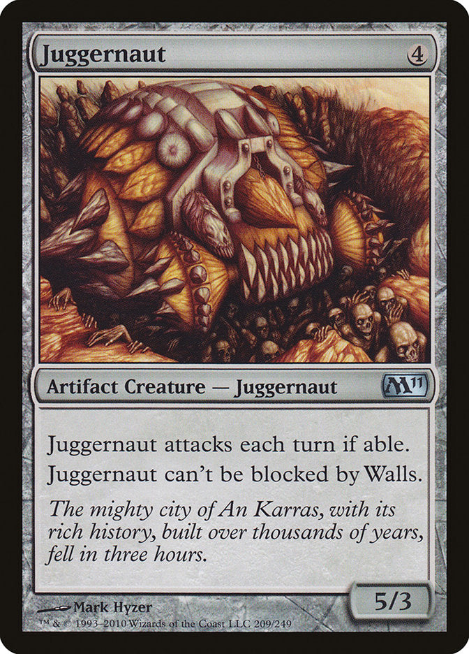 Juggernaut [Magic 2011] | Yard's Games Ltd