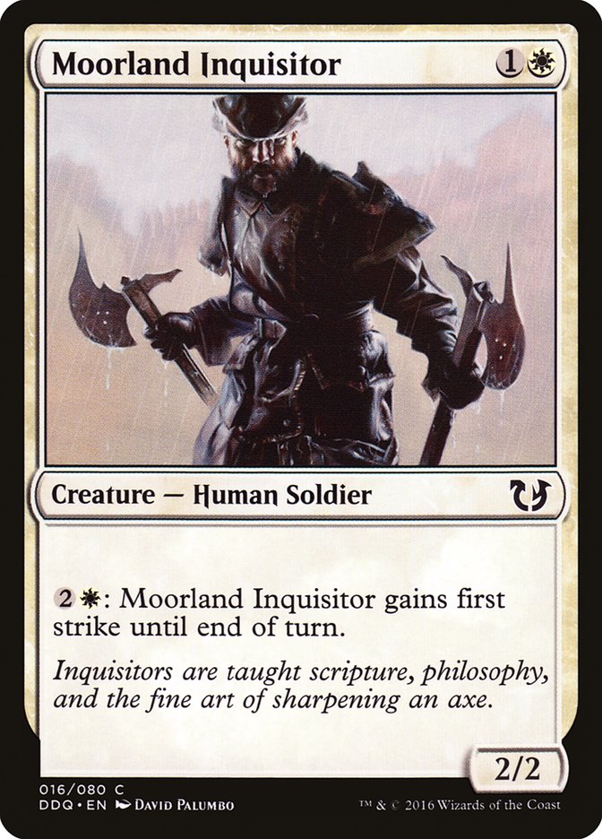 Moorland Inquisitor [Duel Decks: Blessed vs. Cursed] | Yard's Games Ltd