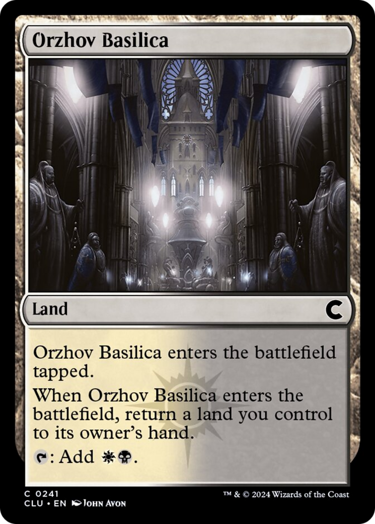 Orzhov Basilica [Ravnica: Clue Edition] | Yard's Games Ltd