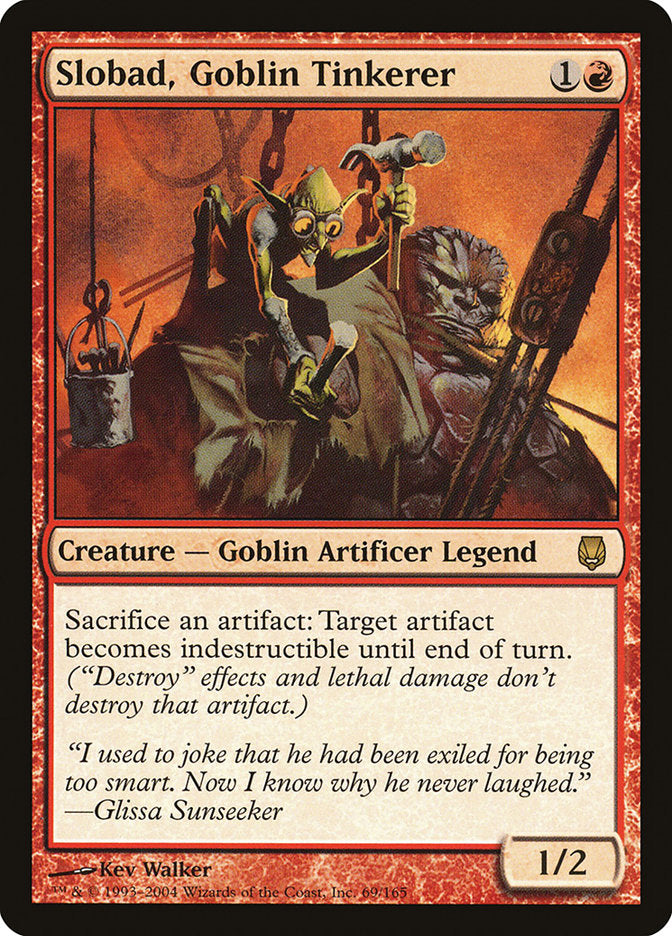 Slobad, Goblin Tinkerer [Darksteel] | Yard's Games Ltd