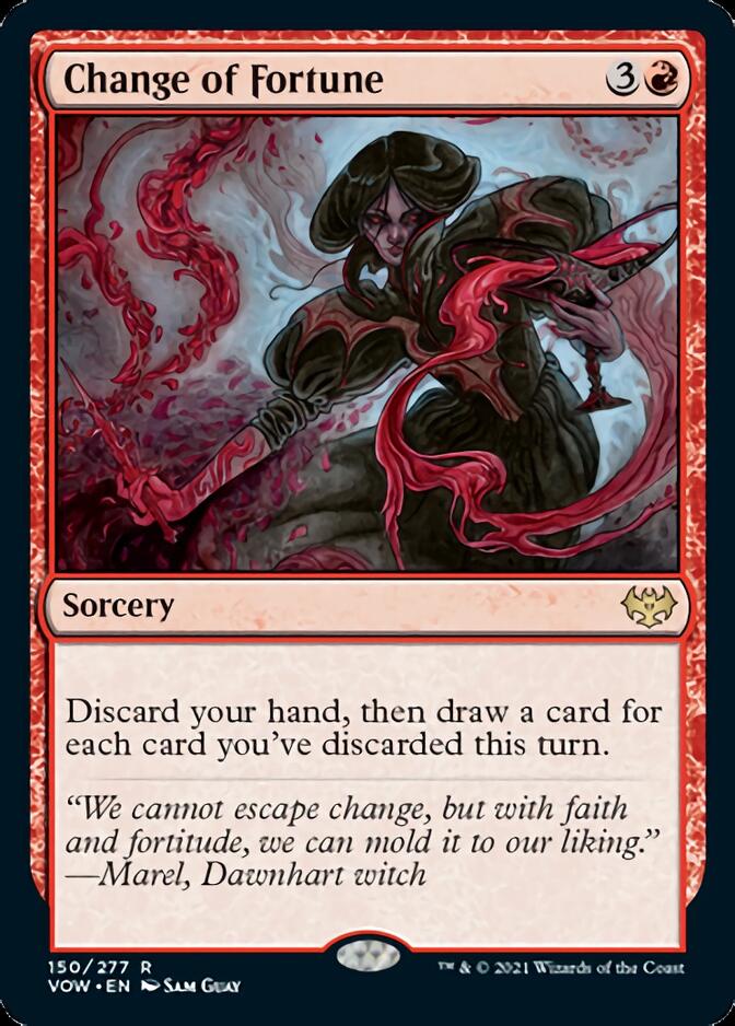 Change of Fortune [Innistrad: Crimson Vow] | Yard's Games Ltd