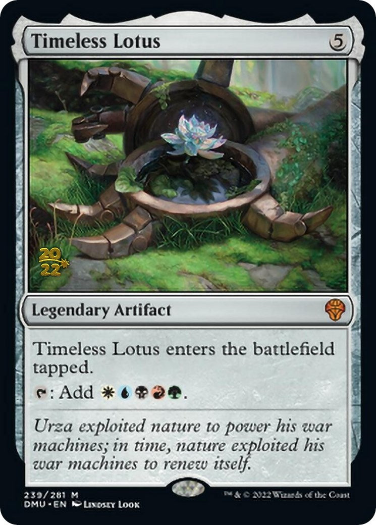 Timeless Lotus [Dominaria United Prerelease Promos] | Yard's Games Ltd