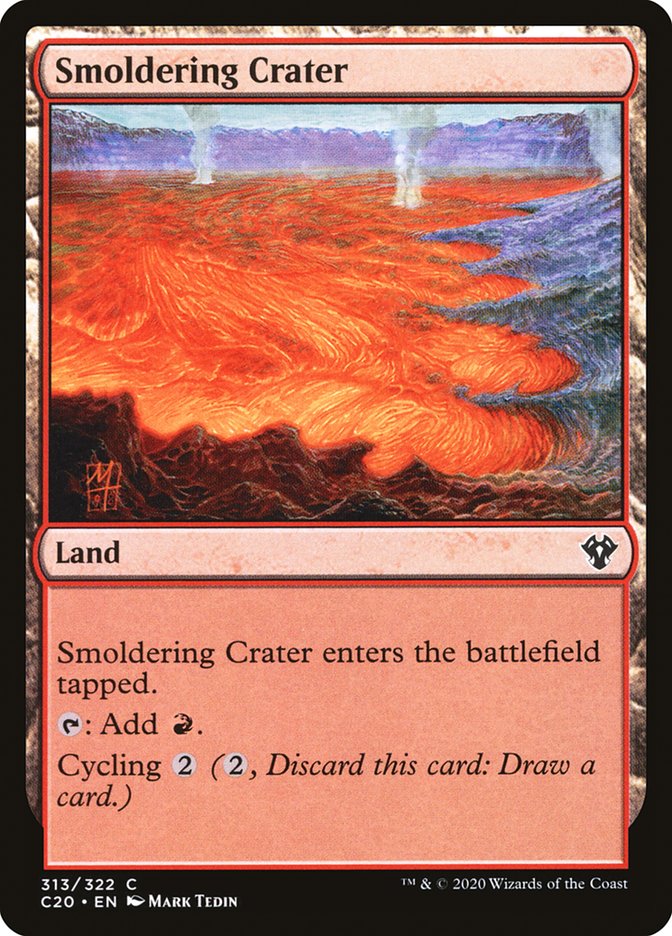 Smoldering Crater [Commander 2020] | Yard's Games Ltd