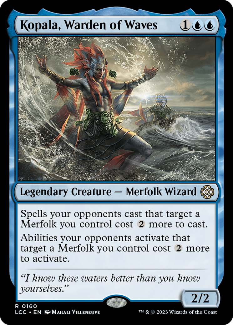 Kopala, Warden of Waves [The Lost Caverns of Ixalan Commander] | Yard's Games Ltd