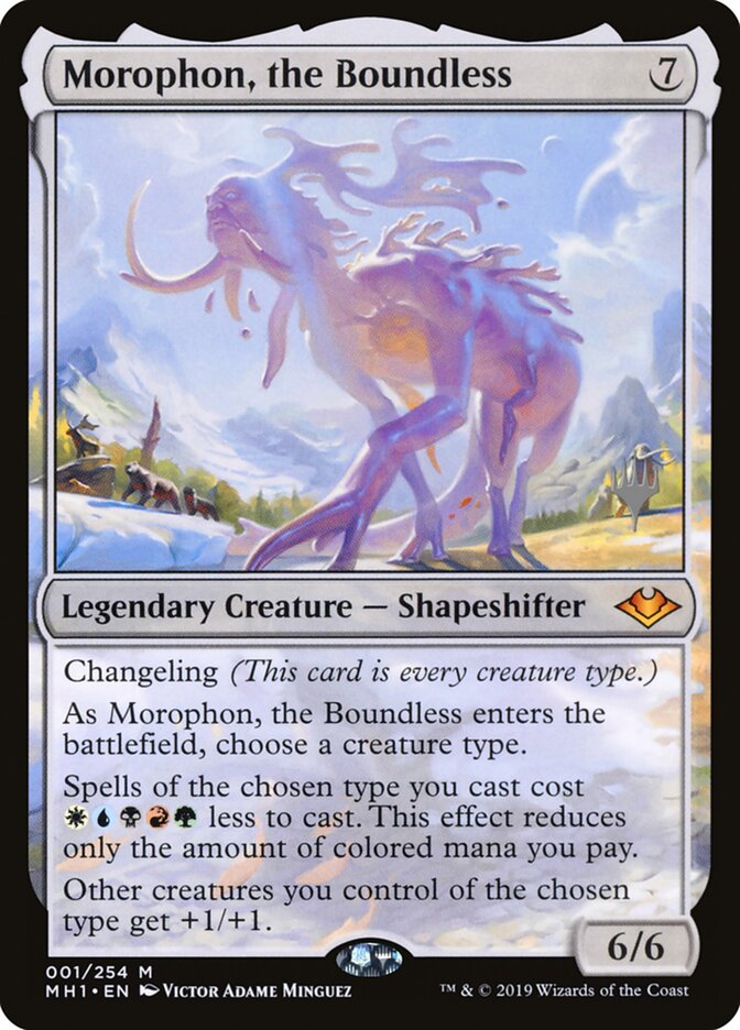 Morophon, the Boundless (Promo Pack) [Modern Horizons Promos] | Yard's Games Ltd