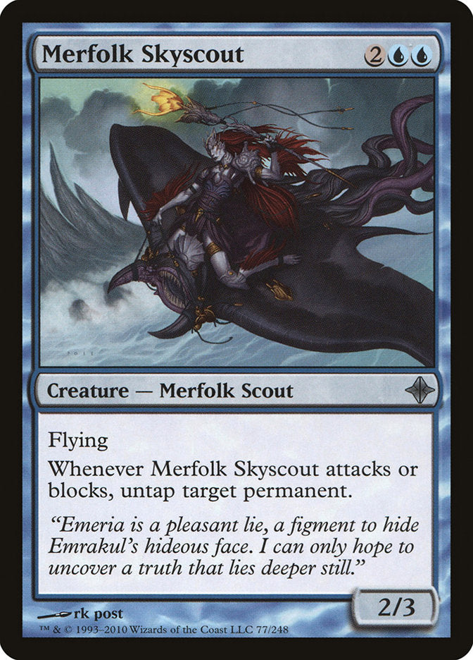 Merfolk Skyscout [Rise of the Eldrazi] | Yard's Games Ltd