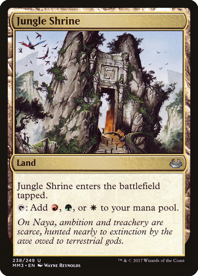 Jungle Shrine [Modern Masters 2017] | Yard's Games Ltd