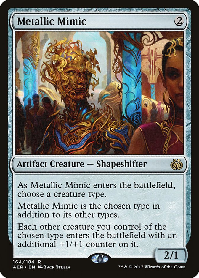 Metallic Mimic [Aether Revolt] | Yard's Games Ltd