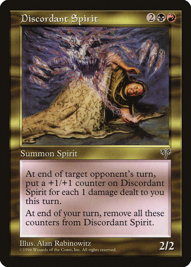 Discordant Spirit [Mirage] | Yard's Games Ltd