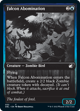 Falcon Abomination [Innistrad: Double Feature] | Yard's Games Ltd