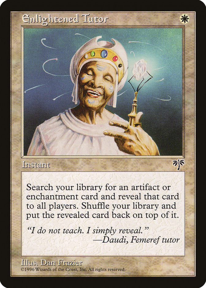 Enlightened Tutor [Mirage] | Yard's Games Ltd