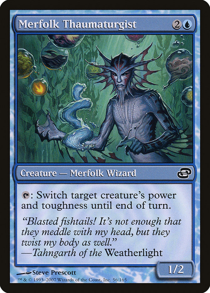 Merfolk Thaumaturgist [Planar Chaos] | Yard's Games Ltd