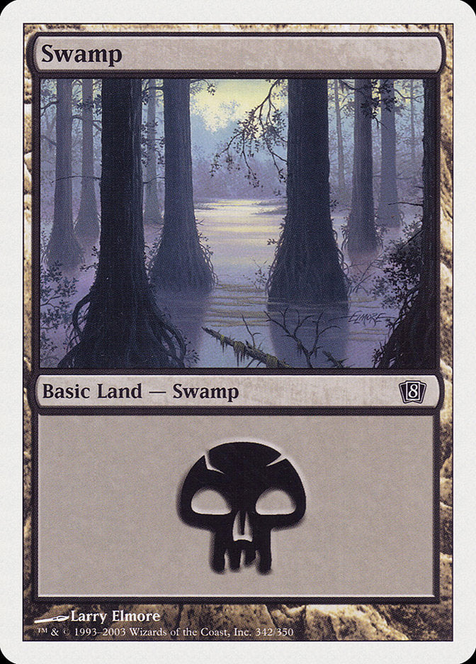 Swamp (342) [Eighth Edition] | Yard's Games Ltd