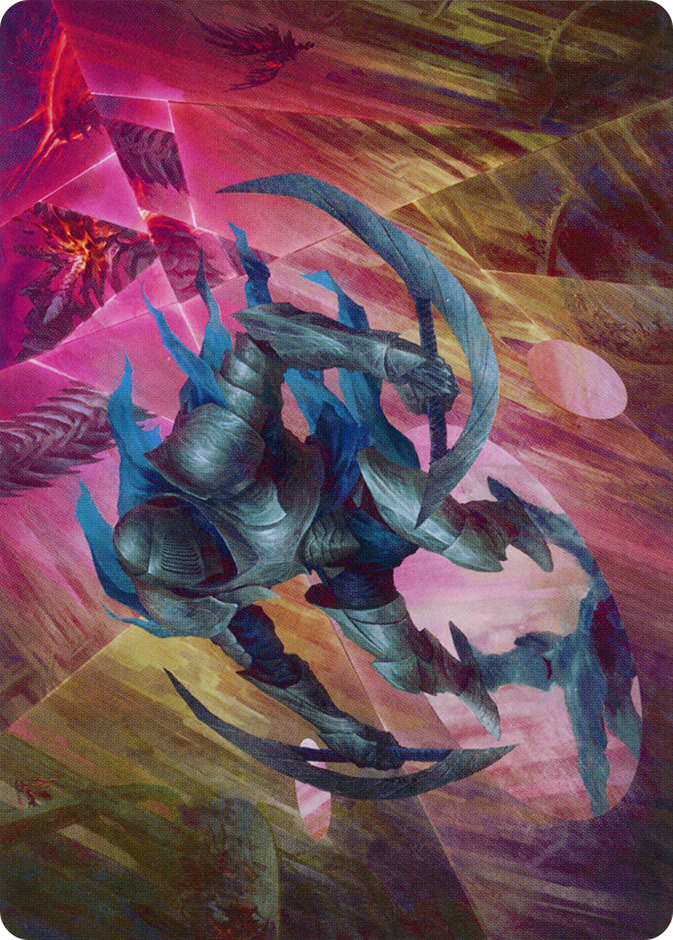 Xerex Strobe-Knight Art Card [March of the Machine Art Series] | Yard's Games Ltd