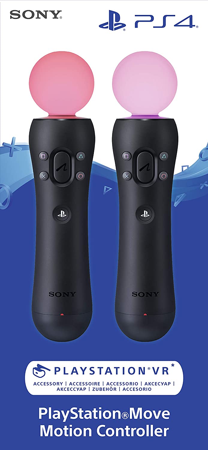 Playstation Move Controllers Pair | Yard's Games Ltd