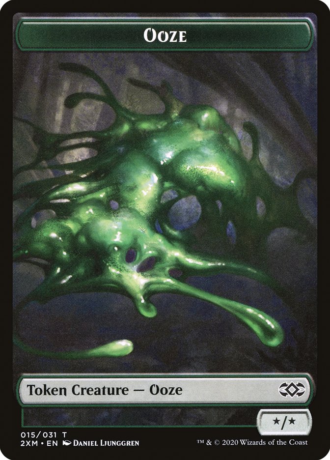 Ooze Token [Double Masters Tokens] | Yard's Games Ltd