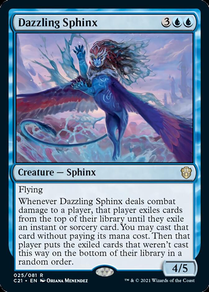 Dazzling Sphinx [Commander 2021] | Yard's Games Ltd
