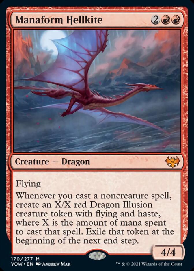 Manaform Hellkite [Innistrad: Crimson Vow] | Yard's Games Ltd