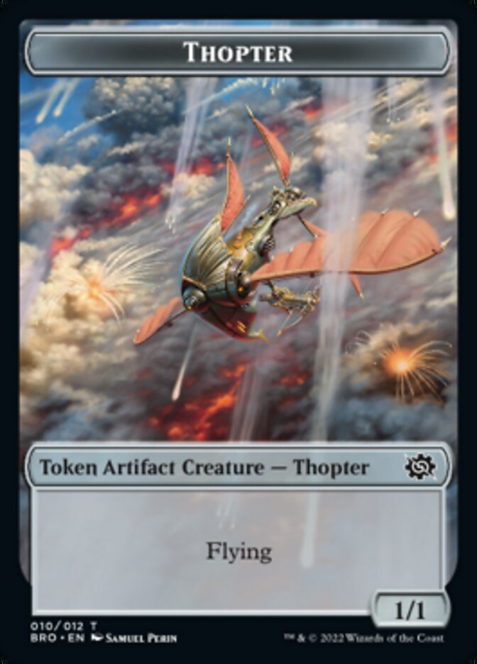 Thopter Token [The Brothers' War Tokens] | Yard's Games Ltd