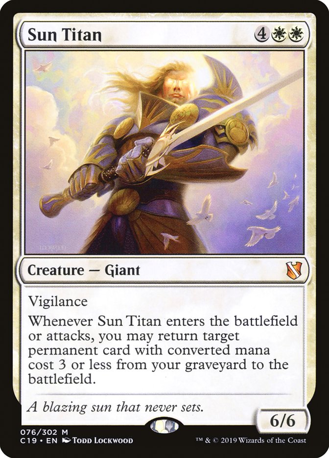 Sun Titan [Commander 2019] | Yard's Games Ltd