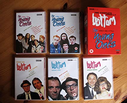 Bottom series 1-3 The Young Ones series 1+2 - DVD | Yard's Games Ltd