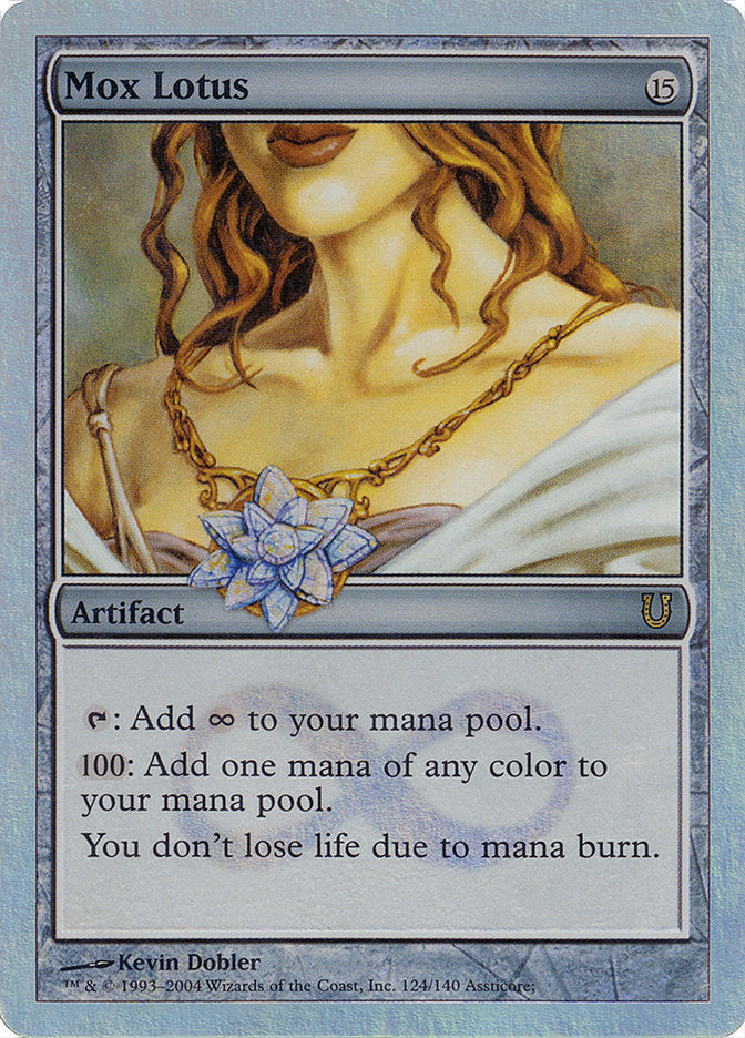 Mox Lotus (Alternate Foil) [Unhinged] | Yard's Games Ltd