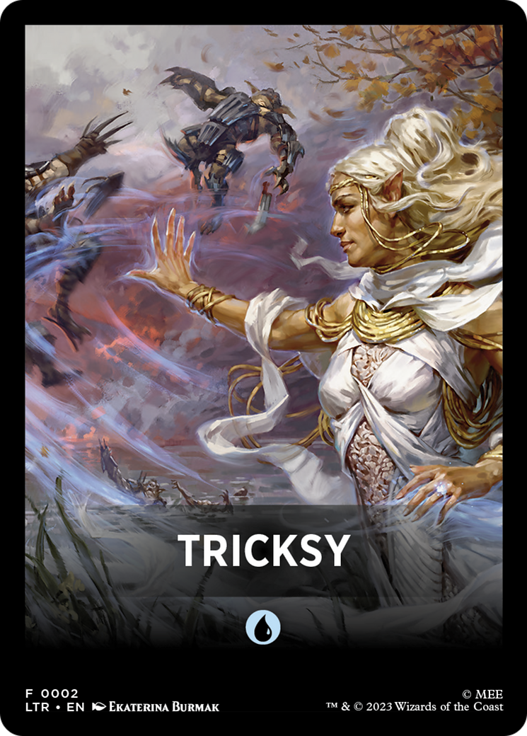 Tricksy Theme Card [The Lord of the Rings: Tales of Middle-Earth Tokens] | Yard's Games Ltd