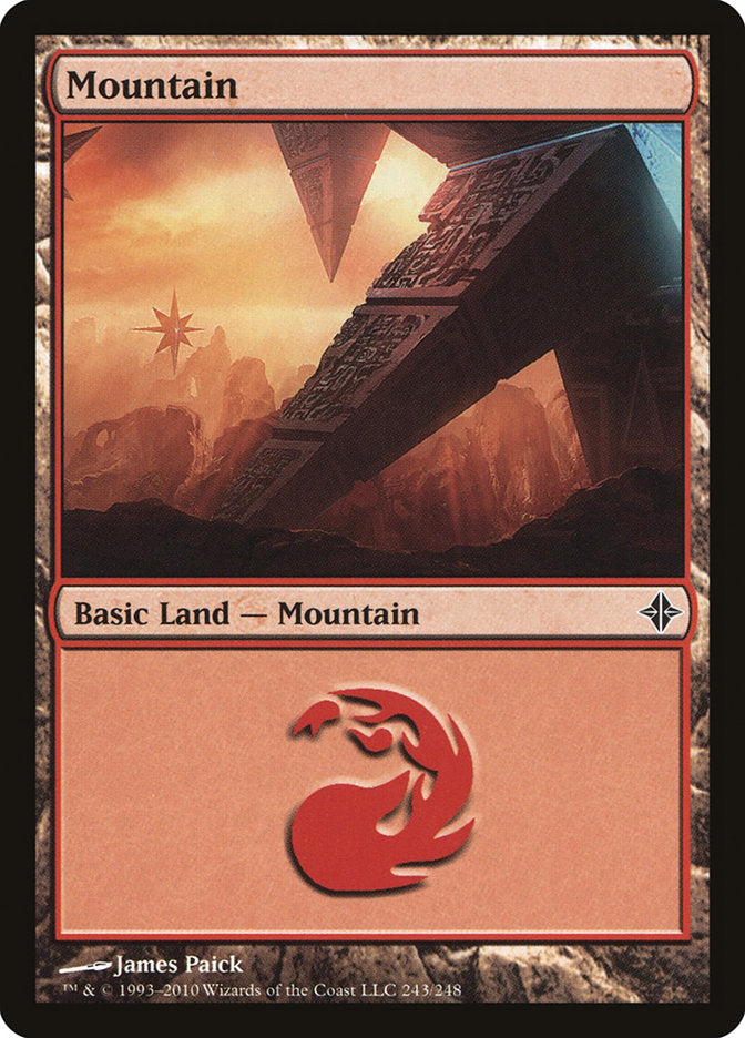 Mountain (243) [Rise of the Eldrazi] | Yard's Games Ltd