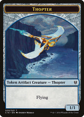 Horror // Thopter Double-Sided Token [Commander 2016 Tokens] | Yard's Games Ltd