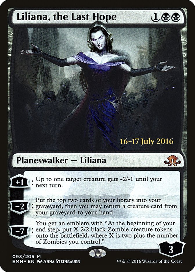 Liliana, the Last Hope [Eldritch Moon Prerelease Promos] | Yard's Games Ltd