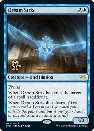 Dream Strix [Strixhaven: School of Mages Prerelease Promos] | Yard's Games Ltd