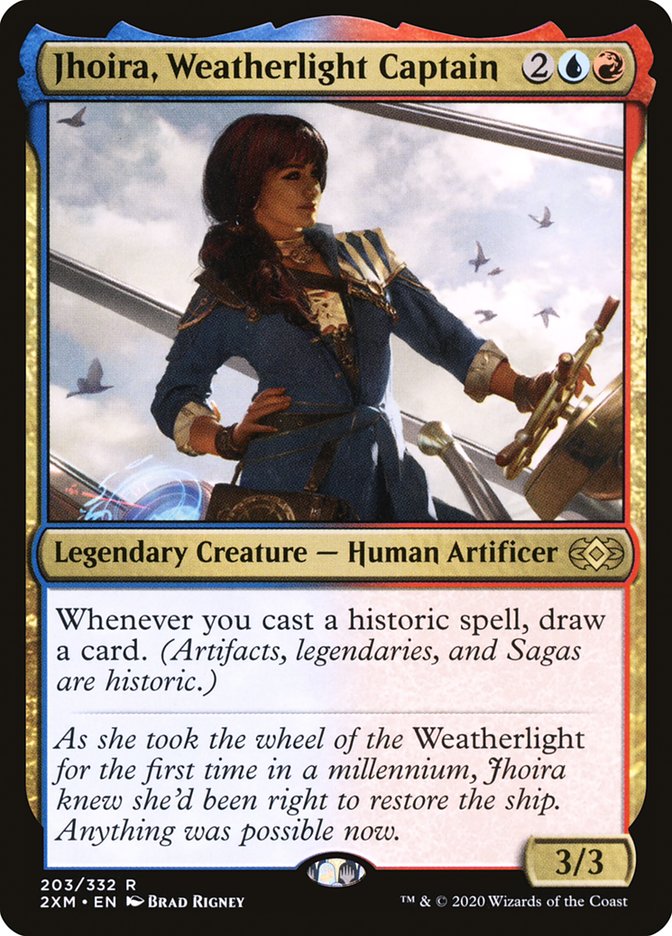 Jhoira, Weatherlight Captain [Double Masters] | Yard's Games Ltd