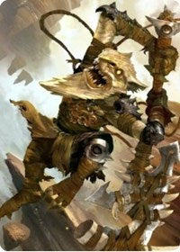 Teeterpeak Ambusher Art Card [Zendikar Rising Art Series] | Yard's Games Ltd