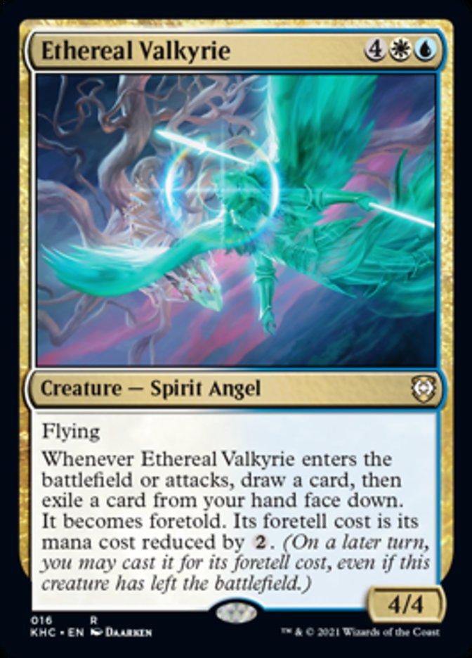 Ethereal Valkyrie [Kaldheim Commander] | Yard's Games Ltd