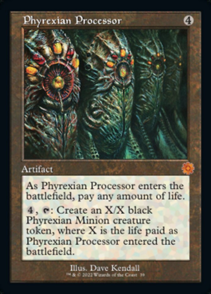 Phyrexian Processor (Retro) [The Brothers' War Retro Artifacts] | Yard's Games Ltd