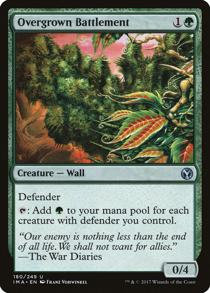 Overgrown Battlement [Iconic Masters] | Yard's Games Ltd