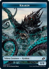 Kraken // Human Soldier (005) Double-Sided Token [Ikoria: Lair of Behemoths Tokens] | Yard's Games Ltd