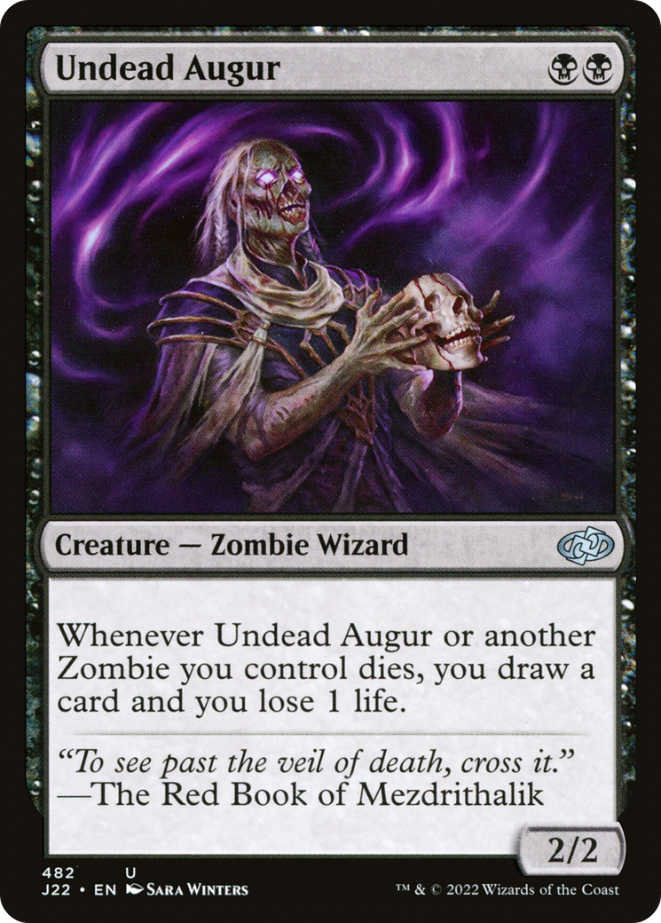 Undead Augur [Jumpstart 2022] | Yard's Games Ltd