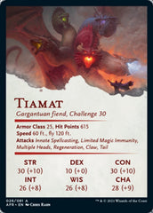 Tiamat Art Card [Dungeons & Dragons: Adventures in the Forgotten Realms Art Series] | Yard's Games Ltd