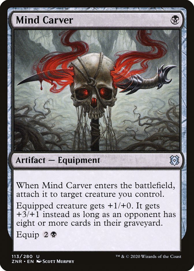 Mind Carver [Zendikar Rising] | Yard's Games Ltd