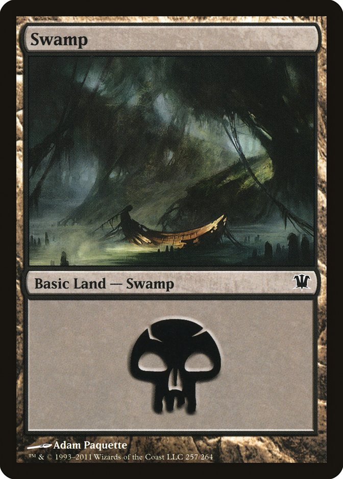 Swamp (257) [Innistrad] | Yard's Games Ltd