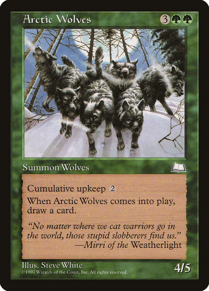 Arctic Wolves [Weatherlight] | Yard's Games Ltd