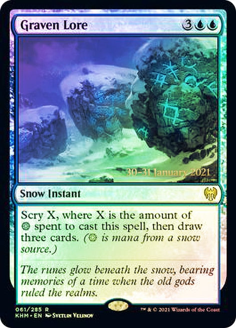 Graven Lore [Kaldheim Prerelease Promos] | Yard's Games Ltd