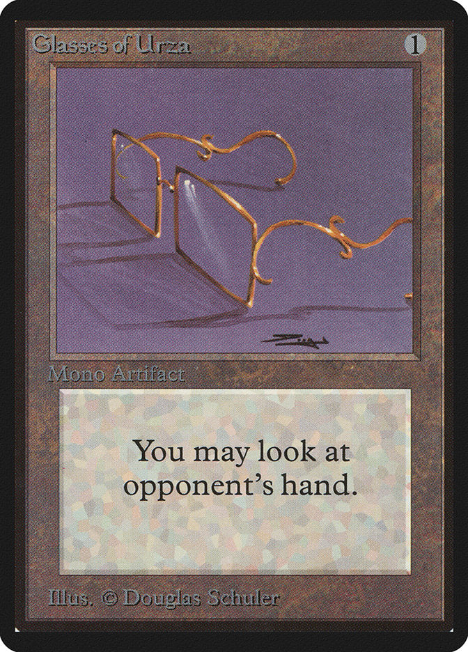 Glasses of Urza [Beta Edition] | Yard's Games Ltd