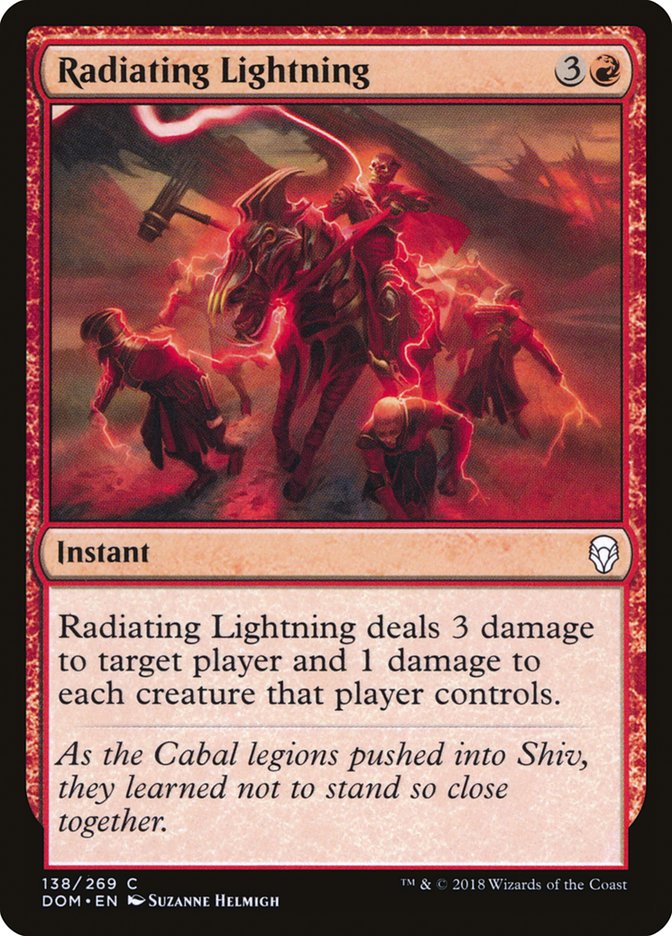 Radiating Lightning [Dominaria] | Yard's Games Ltd