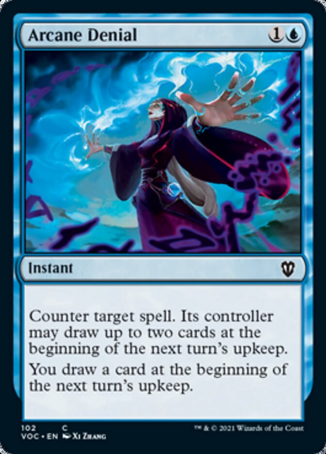 Arcane Denial [Innistrad: Crimson Vow Commander] | Yard's Games Ltd