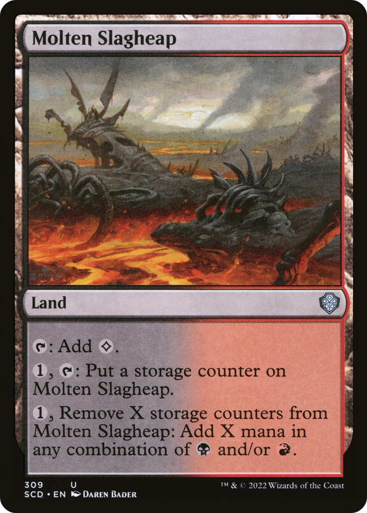 Molten Slagheap [Starter Commander Decks] | Yard's Games Ltd