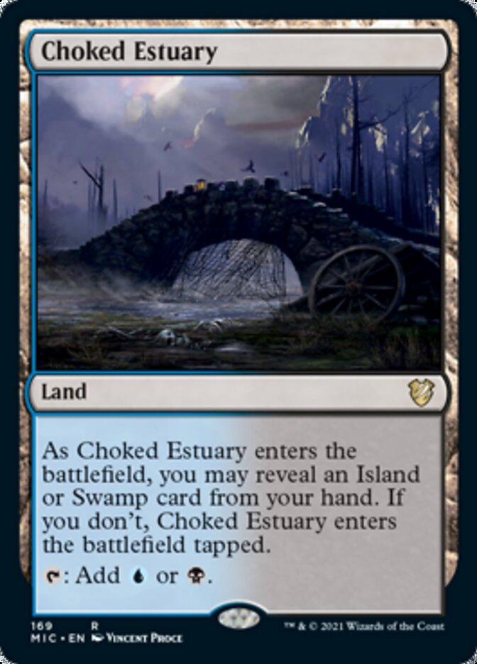 Choked Estuary [Innistrad: Midnight Hunt Commander] | Yard's Games Ltd