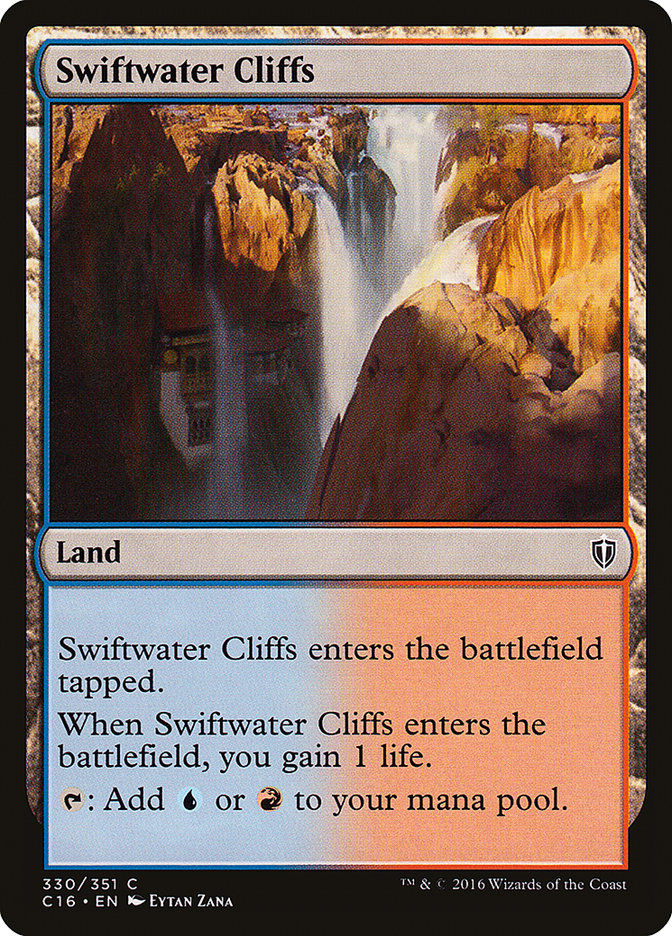 Swiftwater Cliffs [Commander 2016] | Yard's Games Ltd