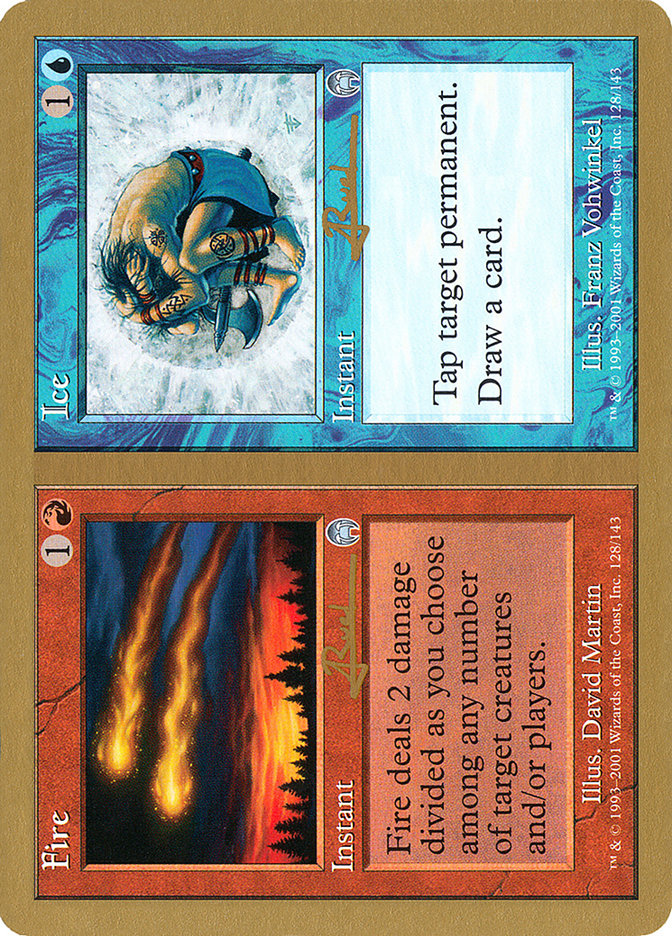 Fire // Ice (Antoine Ruel) [World Championship Decks 2001] | Yard's Games Ltd